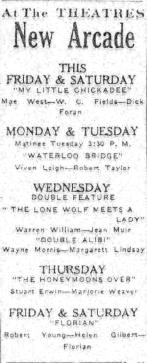 Arcade Theatr eCrisfield Maryland