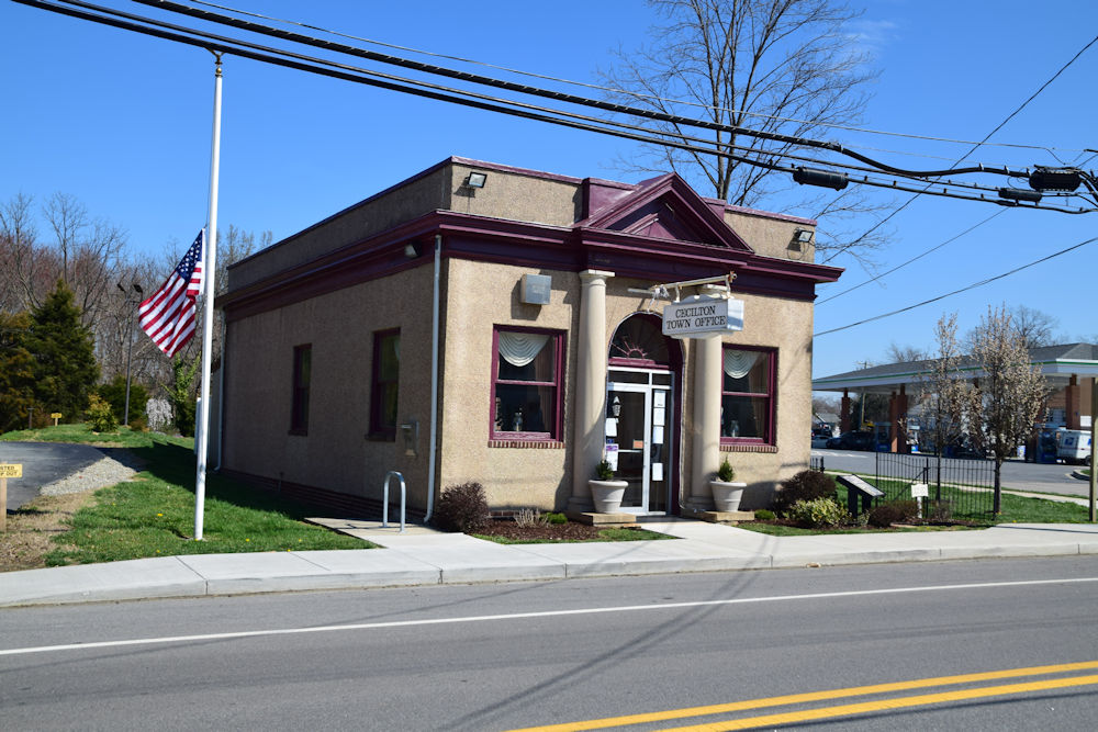 Cecilton Maryland Bank
                Building