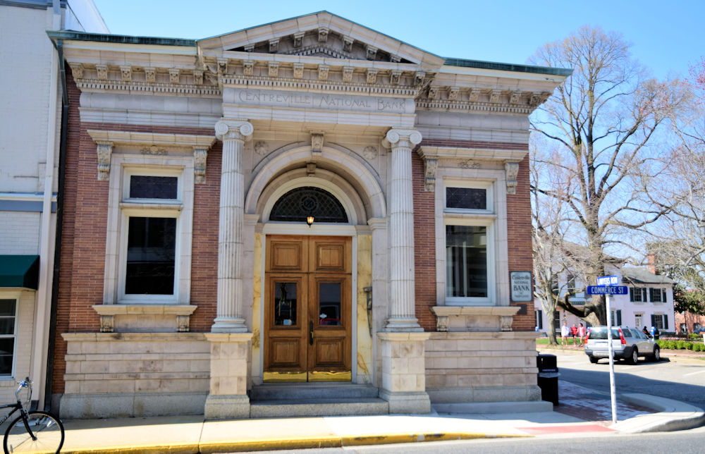 Centreville
                      Maryland bank Building