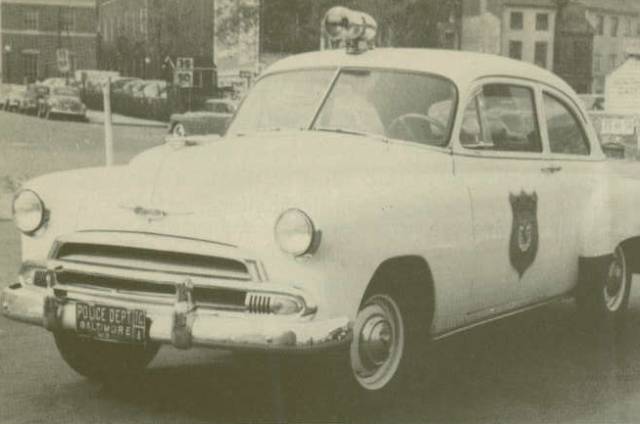 1950s Baltimore Police Car