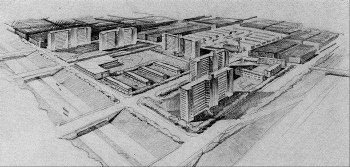 Plans for Projects Baltimore 1950s