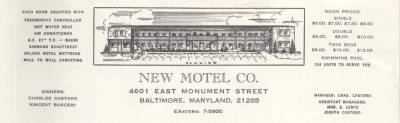 New Motel Baltimore Maryland