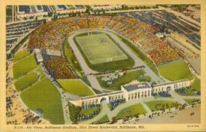 Municipal Stadium Baltimore Maryland