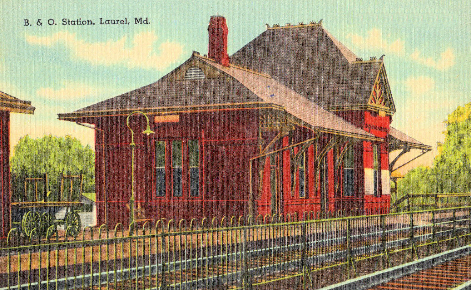 Laurel Maryland Train Station