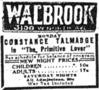 Walbrook Theatre Baltimore