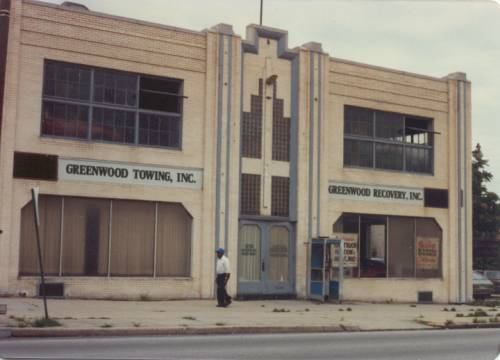 Brooks Price Buick Building North Avenue 1980's