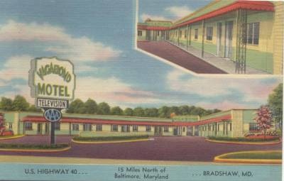 Vagabond Motel Bradshaw Rt 40 Maryland