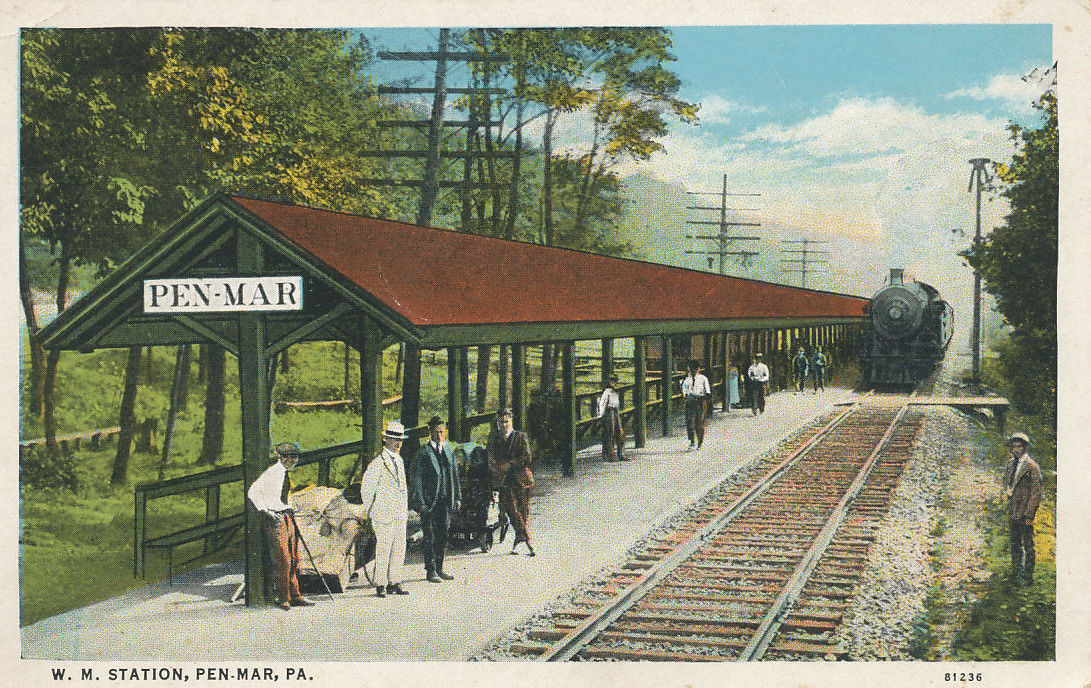 Pen Mar Maryland Train Station