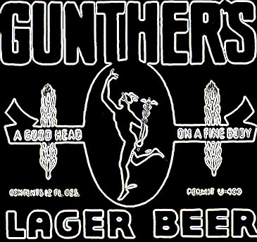 Gunthers
                beer Baltimore