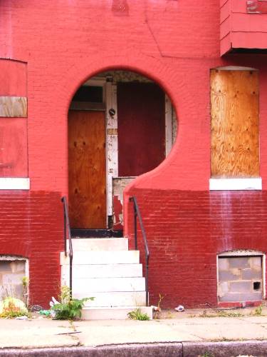 Keyhole
                  entranceway , Baltimore